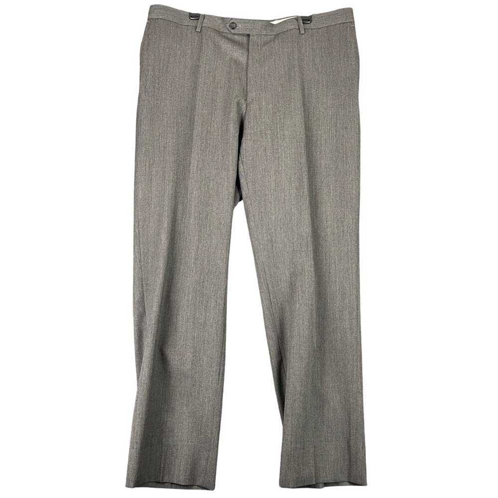 Joseph & Feiss Dress Pants 100% Wool Flat Front Business Professional Mens 40x32